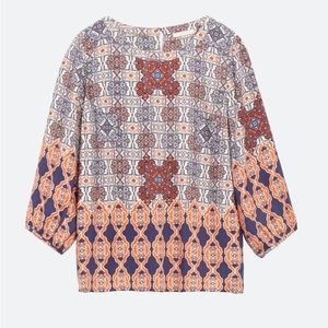 Cusco crew neck blouse
